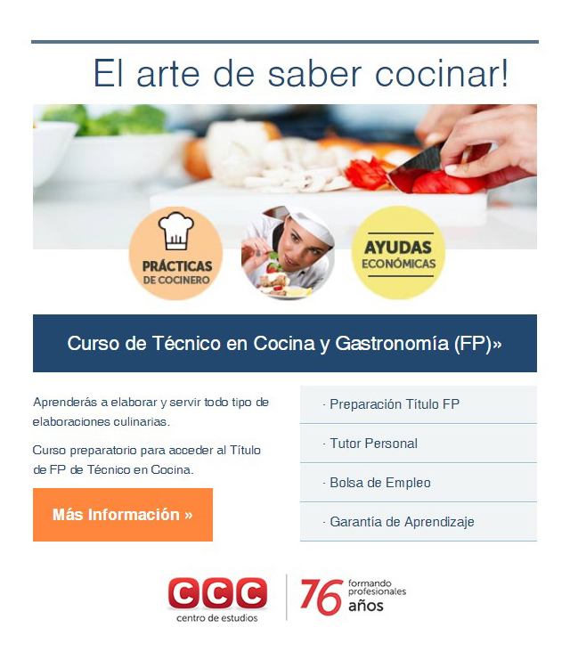 Mailing cocina